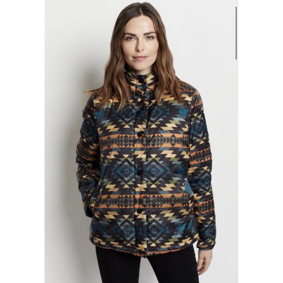Pendleton Jackets & Blazers - Pendleton Women's Bitterroot Reversible Duck Down Jacket Women's Size L NWT